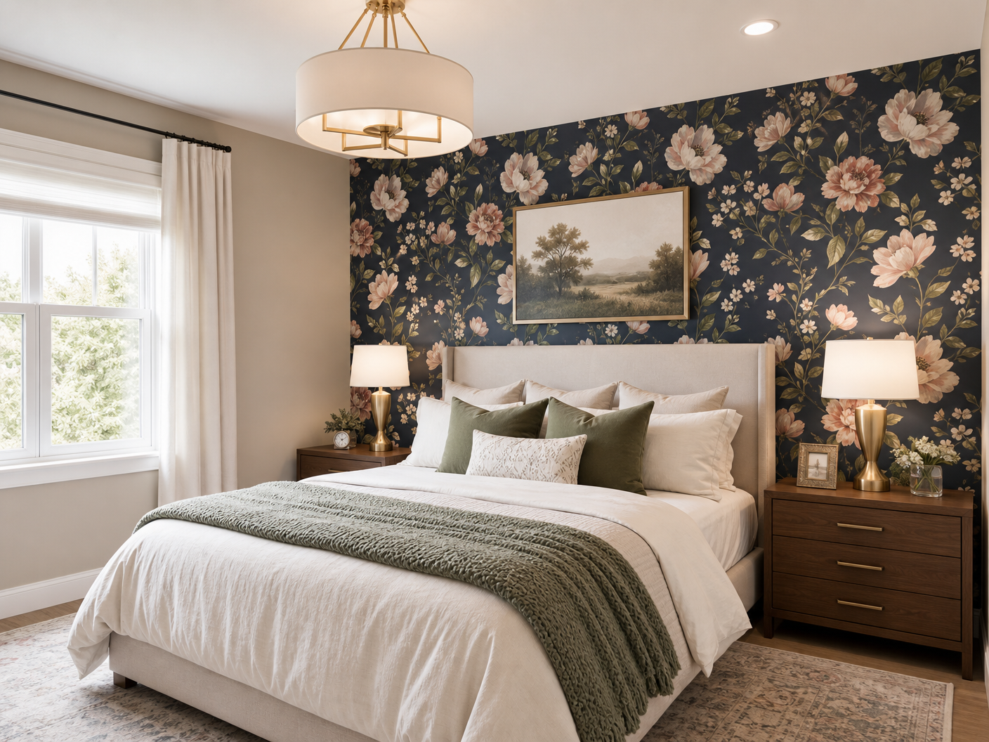 Residential Wallpaper Installation